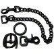 Black Finish Stainless Steel Hardware